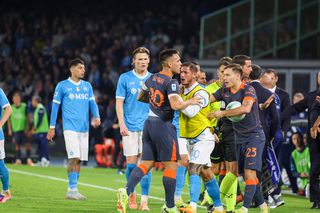 Scandal uriaș între Antonio Conte și Lautaro Martinez, la Napoli - Inter: „Ești un nenorocit şi un fricos”