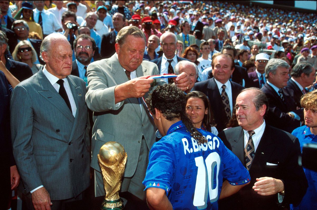 Penalty-ul ratat de Baggio si bucuria „Seleção”