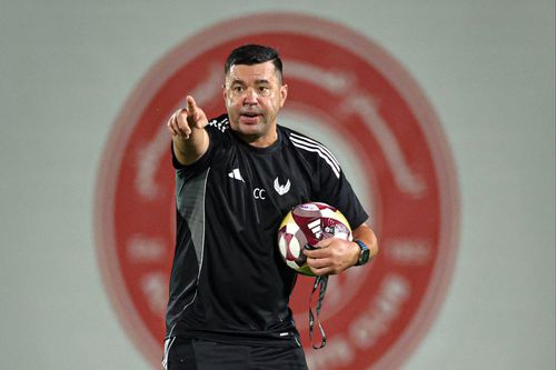 Cosmin Contra, la antrenamentele lui Al Arabi // foto: X