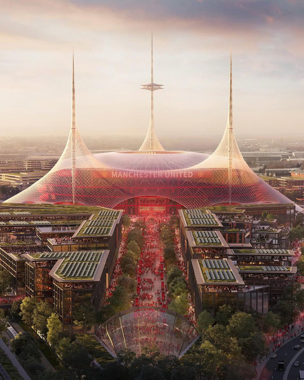 Mega-stadionul lui Manchester United, aproape de a deveni realitate