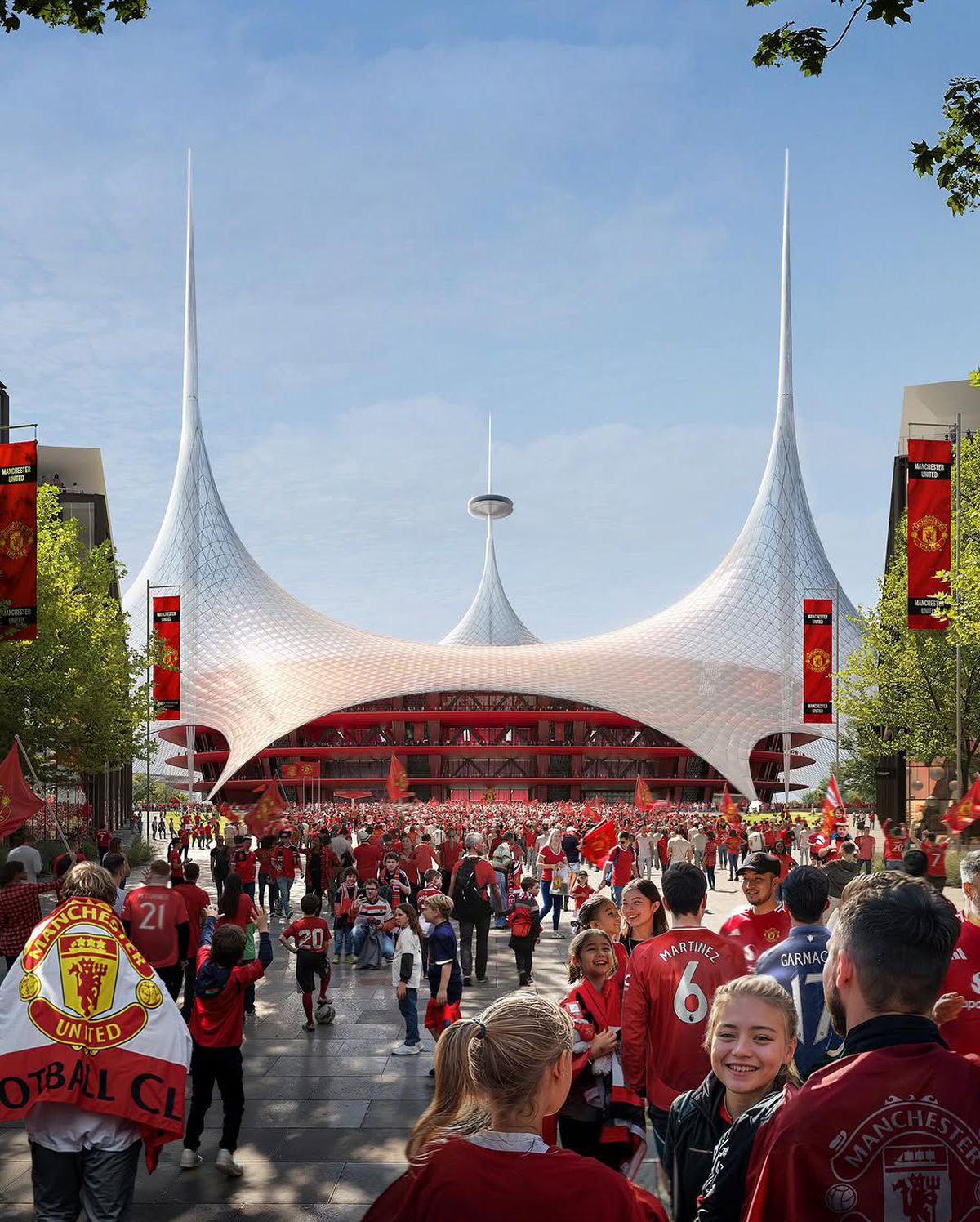 Mega-stadionul lui Manchester United, aproape de a deveni realitate
