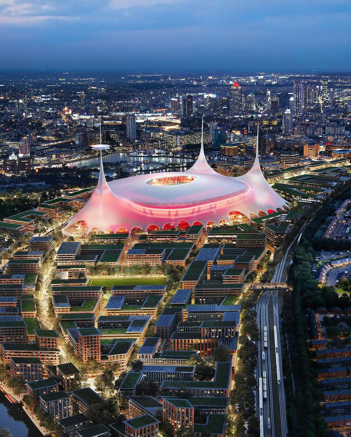 Manchester United pregătește arena-gigant de DOUĂ miliarde de lire » Planul: să fie gata pentru finala Campionatului Mondial!