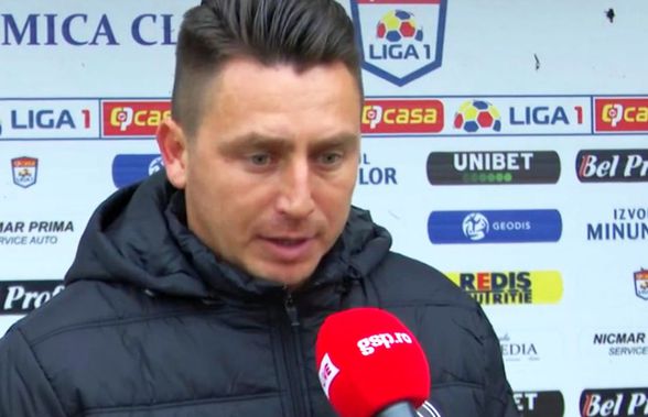 CLINCENI - DINAMO 2-2 // VIDEO Ilie Poenaru, nervi la pauza meciului cu Dinamo: „M-am descătușat! Trebuie să închid mai bine geamurile dacă m-ați auzit”
