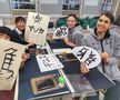 5 zile până la startul Mondialului » FOTO „Tricolorele” au vizitat o școală japoneză