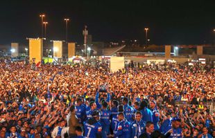AL HILAL // VIDEO+FOTO Spectacol la Riad! Mii de fani au sărbătorit succesul echipei lui Răzvan Lucescu: „Vă iubesc!”