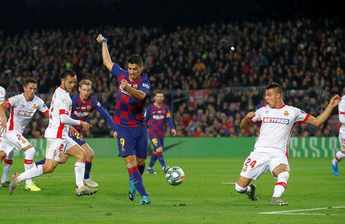 Luis Suarez, cu golul reușit pe vremea când juca la Barcelona
