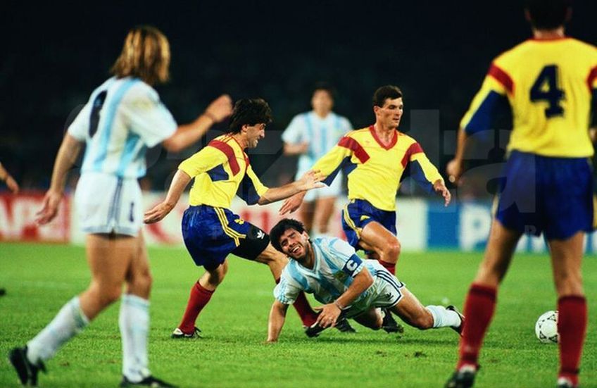 Gabi Balint a povestit momentele pe care le-a trăit alături de Maradona, la meciul României cu Anglia din 1990.