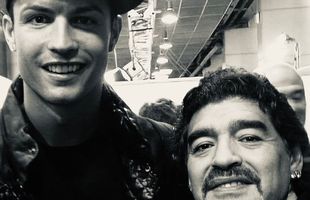 Cristiano Ronaldo și-a luat adio de la Diego Maradona: „Magician fără egal”