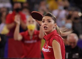 Bernadette Szocs s-a calificat în sferturi la CM de tenis de masă! Eliza Samara a fost eliminată