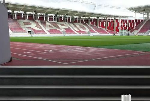 Rapid a publicat noi imagini de la stadionul din Giulești, care este finalizat în proporție de 100%. Stadionul urmează să fie inaugurat anul următor.