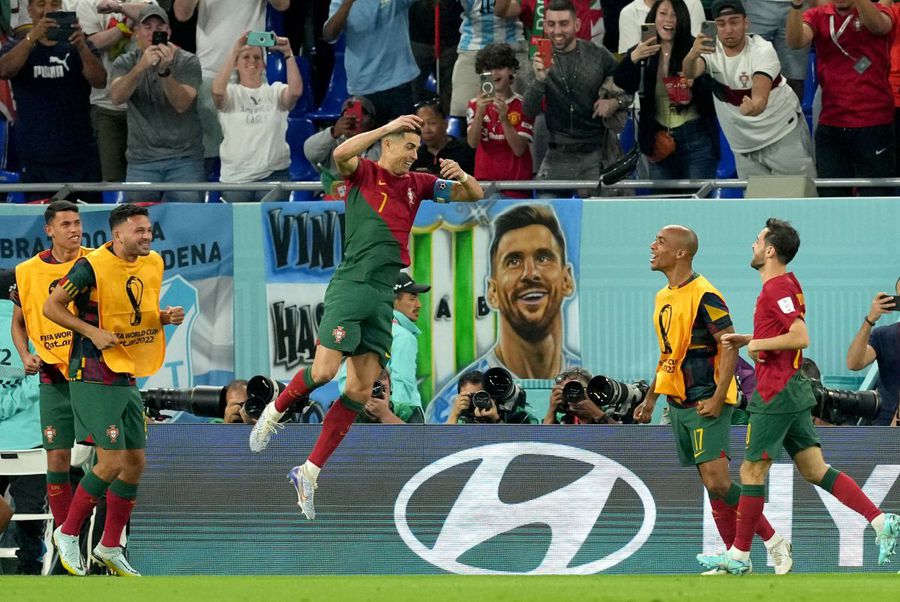 Messi „a apărut” lângă Ronaldo în timpul meciului Portugalia - Ghana » Superimagine la Campionatul Mondial!