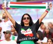 Suporterii Iranianului au oferit momente emoționante la startul meciului cu Țara Galilor de la Campionatul Mondial / Sursă foto: Guliver/Getty Images