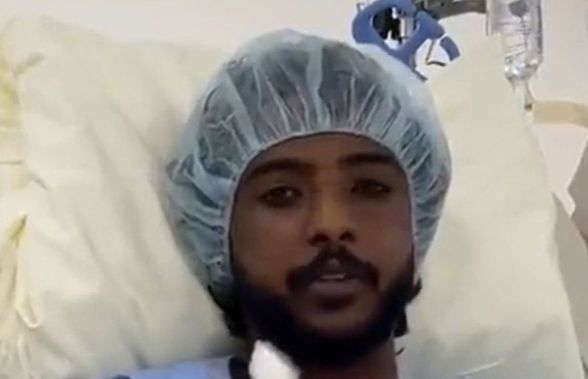 Fotbalistul făcut groggy la Mondial, operat de urgență la pancreas, din cauza hemoragiei interne: „Nu uitați să vă rugați pentru mine”