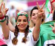 Suporterii Iranianului au oferit momente emoționante la startul meciului cu Țara Galilor de la Campionatul Mondial / Sursă foto: Guliver/Getty Images