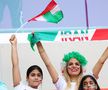 Suporterii Iranianului au oferit momente emoționante la startul meciului cu Țara Galilor de la Campionatul Mondial / Sursă foto: Guliver/Getty Images