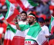 Suporterii Iranianului au oferit momente emoționante la startul meciului cu Țara Galilor de la Campionatul Mondial / Sursă foto: Guliver/Getty Images