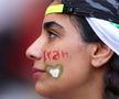 Suporterii Iranianului au oferit momente emoționante la startul meciului cu Țara Galilor de la Campionatul Mondial / Sursă foto: Guliver/Getty Images