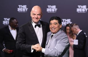 Gianni Infantino vine cu o veste importantă pentru fanii fotbalului mondial: „O zi de la fiecare Campionat Mondial va fi dedicată lui Diego Maradona”