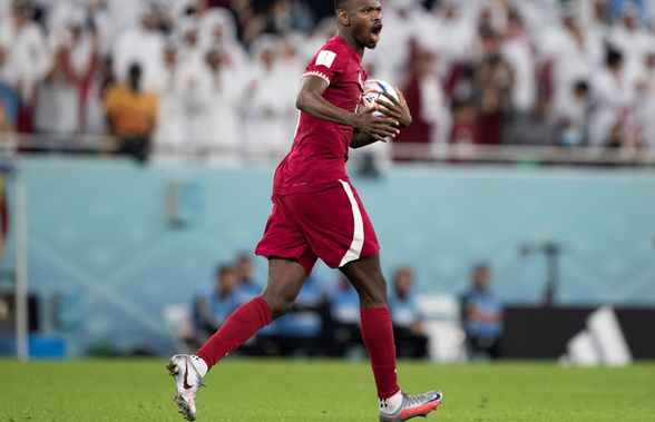 Autorul primului gol din istoria Qatarului la Campionatul Mondial a fost antrenat de un tehnician român