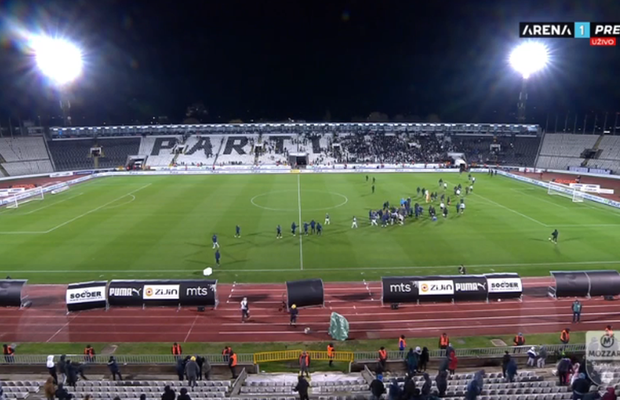 Rezultat halucinant în Serbia » Liderul Partizan, demolat pe teren propriu de fosta adversară a celor de la FCSB