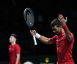 Serbia, eliminată de Italia în semifinalele Cupei Davis! Djokovic a avut 3 mingi de calificare, dar a pierdut ambele meciuri
