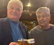 După lansare, Ioan Andone și Mircea Lucescu s-au relaxat la bere