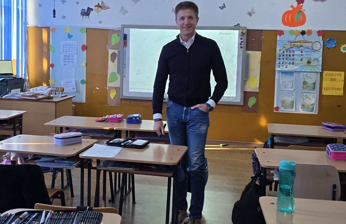 „Este o misiune personală” » Gică Popescu și Generația de Aur au dat startul donațiilor pentru școlile unde au învățat