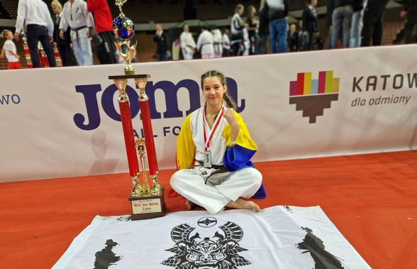 „Trebuie să lași totul la o parte, chiar și școala” » Povestea plină de inspirație a lui Agnes Georgescu, vicecampioană mondială la Karate: „Nu mai dai importanță costurilor”