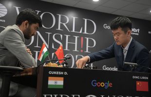 A început finala Campionatului Mondial de Șah, prima din istorie cu doi jucători asiatici! Primul joc s-a încheiat după ce Dommaraju a renunțat