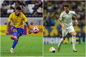 Florinel Coman l-a înfruntat pe Cristiano Ronaldo în Liga Campionilor Asiei » Portughezul a dat recital!