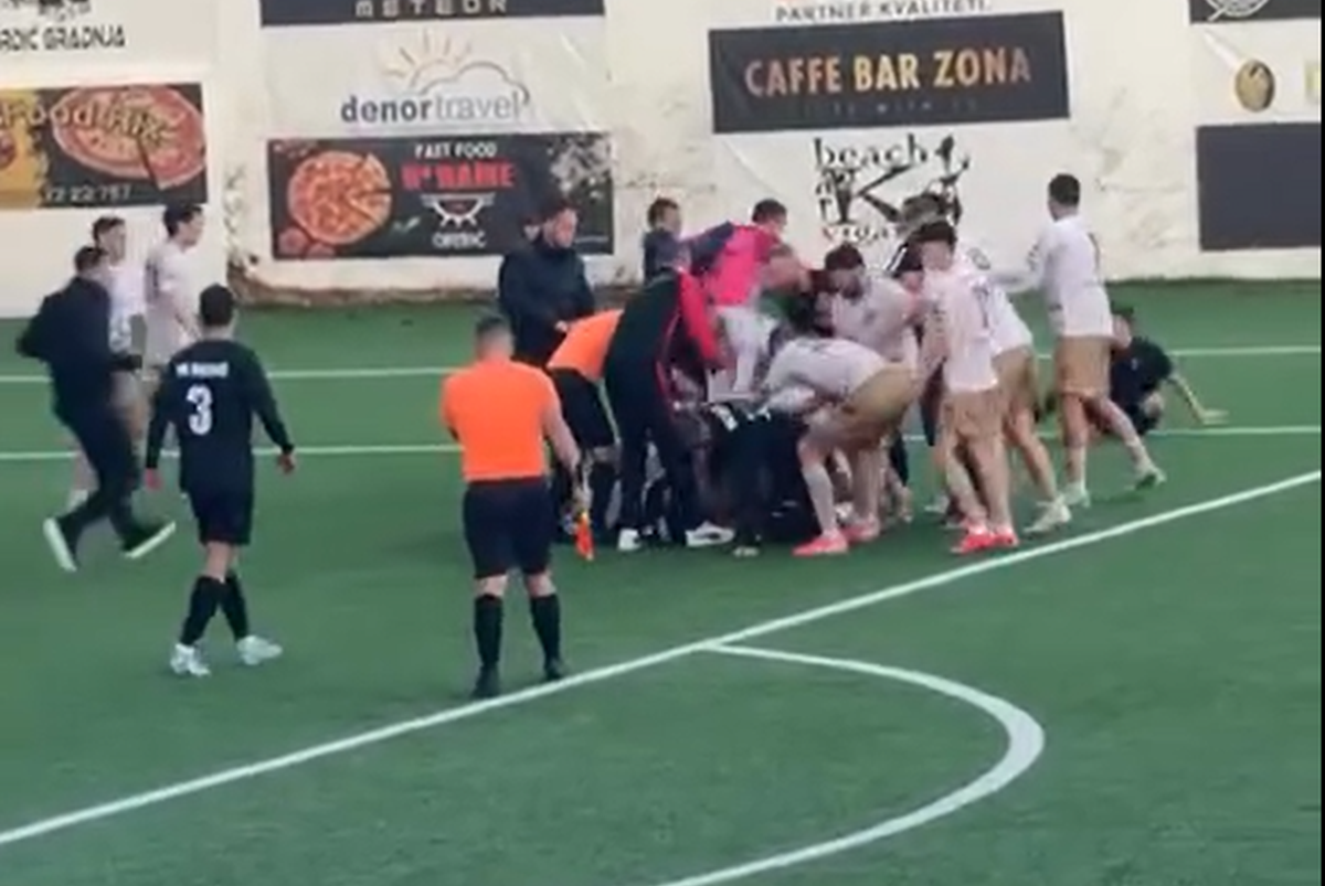 Bătaie generală în Croația! Au zburat picioare, pumni, chiar și mușcături » A fost implicat și președintele clubului