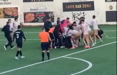 Bătaie generală în Croația! Au zburat picioare, pumni, chiar și mușcături » A fost implicat și președintele clubului