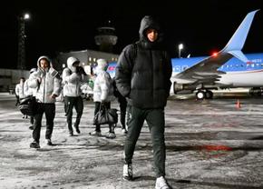 Condiții dure pentru Juventus la Cercul Polar » Ninge abundent în Norvegia! Se anunță -10 grade la startul partidei