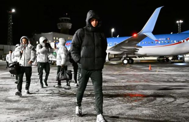 Condiții dure pentru Juventus la Cercul Polar » Ninge abundent în Norvegia! Se anunță -10 grade la startul partidei