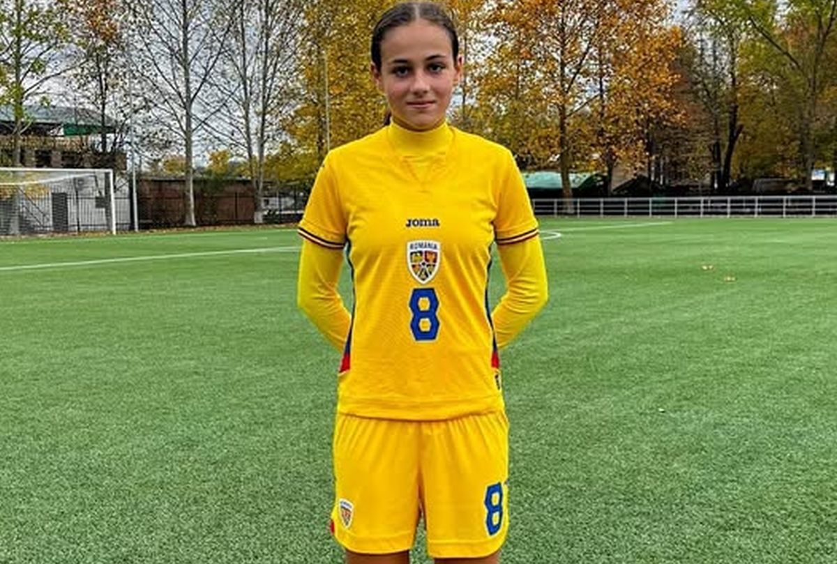 Tatăl are sute de meciuri în primele două ligi ale României, fiica tocmai ce a fost convocată la națională: „S-a încăpățânat să meargă la fotbal! E un dar de la Dumnezeu”
