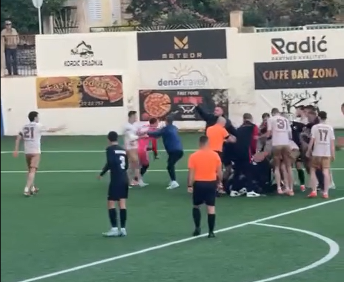 Bătaie generală în Croația! Au zburat picioare, pumni, chiar și mușcături » A fost implicat și președintele clubului