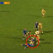 Ruesha Littlejohn, mișcare de judo pe terenul de fotbal