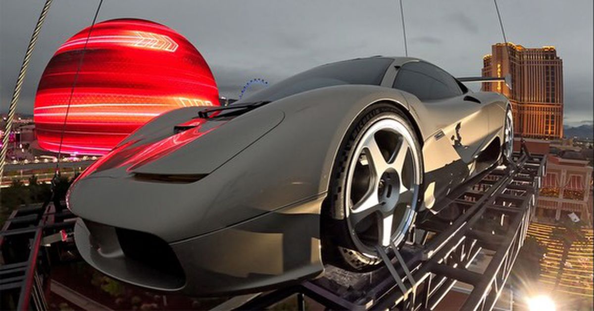 Cea mai scumpă mașină din lume a fost vândută și adusă cu elicopterul » Imagini cum nu s-au mai văzut