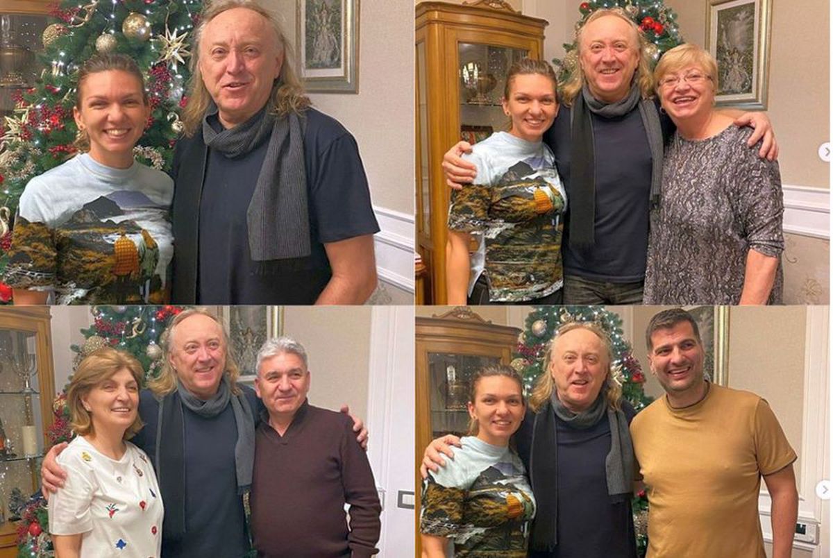 VIDEO+FOTO Surpriză de proporții pentru Simona Halep! A fost colindată de Ștefan Hrușcă în seara de Ajun