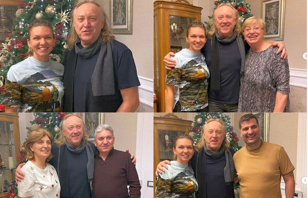 VIDEO+FOTO Surpriză de proporții pentru Simona Halep! A fost colindată de Ștefan Hrușcă în seara de Ajun