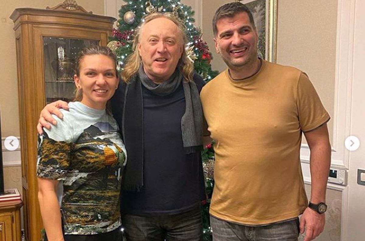 VIDEO+FOTO Surpriză de proporții pentru Simona Halep! A fost colindată de Ștefan Hrușcă în seara de Ajun