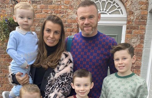 „Moșulețul” Wayne Rooney » A postat o poză de familie și toată lumea s-a mirat de cum arată: „Îmbătrănești și tu, frate!”