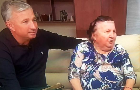 Ipostază rară: Dan Petrescu la braț cu mama lui, în direct la TV: „Nu vreau să mai plece din România” + „Știți ce le-am spus nepoatelor mele despre el?”
