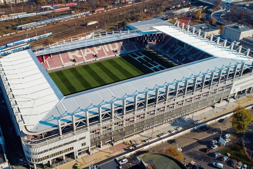 Stadionul „Giulești” // Foto: Instagram Concelex