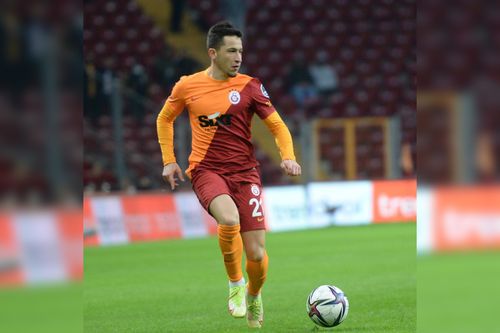 Olimpiu Moruțan, în Galatasaray - Antalyaspor // foto: Facebook @ Galatasaray