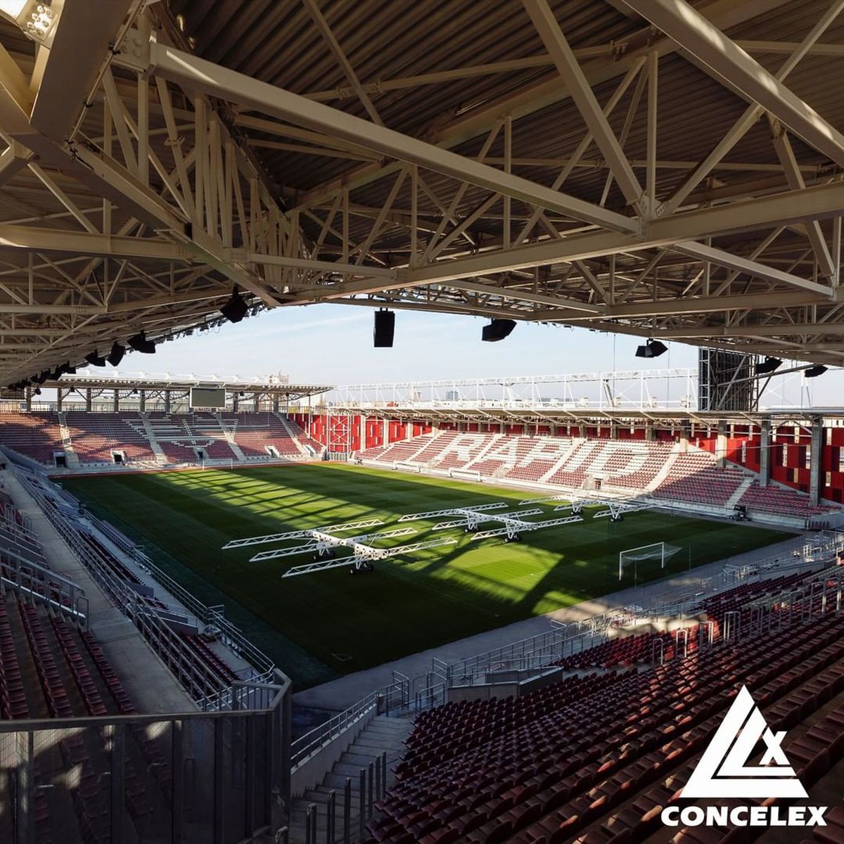 Stadionul „Giulești” e gata de inaugurare » Ultimele imagini de la arena pe care va evolua Rapidul