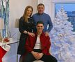 Apariție rară: Ianis Hagi s-a pozat cu ambii părinți de Crăciun