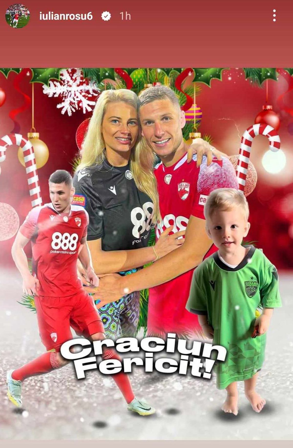 Unde își petrec dinamoviștii Crăciunul: cu iubita la Paris, escapadă în Dubai + alegerea specială a antrenorului Kopic