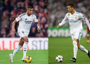 Comparație în Spania: Cristiano Ronaldo versus Kylian Mbappe » Cifrele și diferențele lor în primele luni la Real Madrid