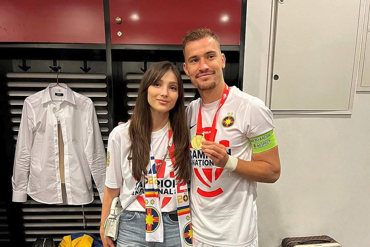 Logodnica lui Darius Olaru, mesaj scurt chiar înainte ca Gigi Becali să anunțe transferul de 5 milioane de euro: „S-a încheiat!”